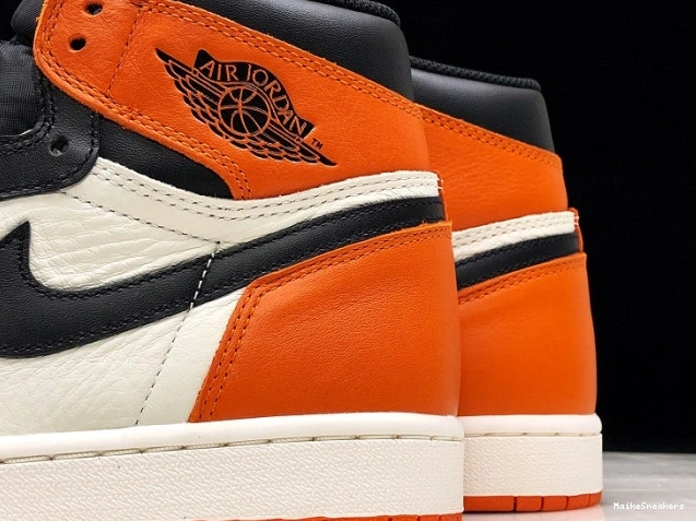MaikeSneakers Off-Louis x 1 Jordan AJ1 AQ0818-158 OW Air 0818